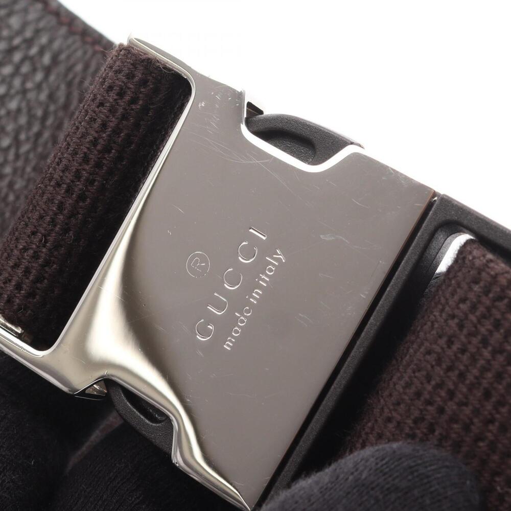 GUCCI Brown Canvas Fanny Pack - Picture 7 of 9